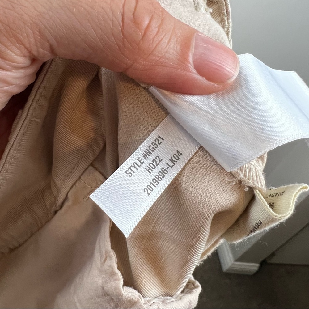 Madewell Harlow Wide Leg Pants in Cream size 6 - Picture 11 of 12